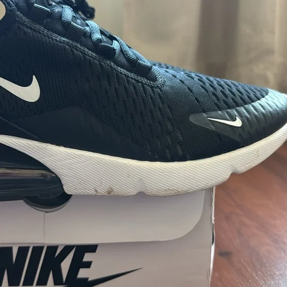 Nike Air Max 270 Black Men’s Size 9 - Picture 7 of 8